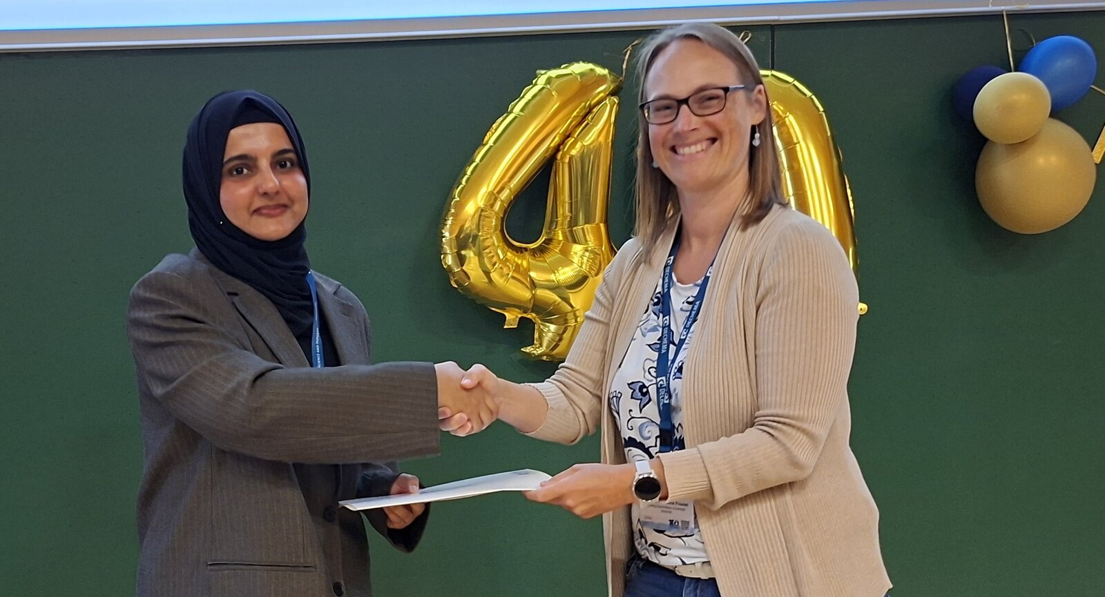 Hufsah Ashraf erhält den Dissertationspreis Bioinformatik 2026